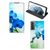 Samsung Galaxy S21 FE Smart Cover Orchidee Blauw - Cadeau voor je Moeder - B2C Telecom