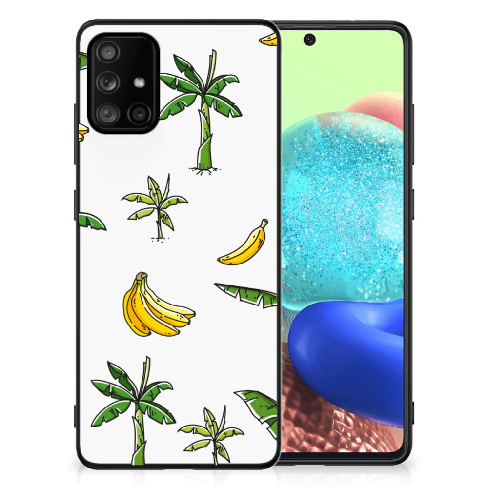 Samsung Galaxy A71 Bloemen Hoesje Banana Tree