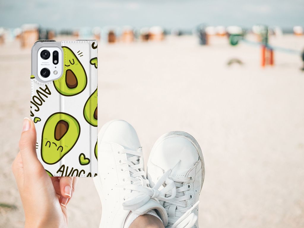 OPPO Find X5 Pro Magnet Case Avocado Singing - B2C Telecom