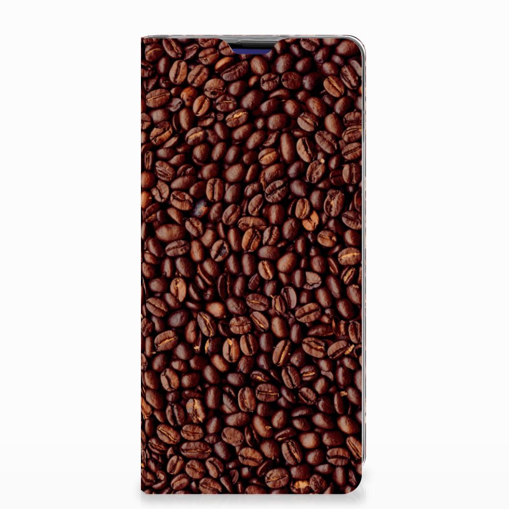 Samsung Galaxy S10 Plus Flip Style Cover Koffiebonen