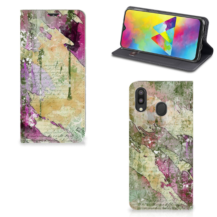 Bookcase Samsung Galaxy M20 Letter Painting