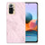 Xiaomi Redmi Note 10 Pro TPU Siliconen Hoesje Marble Pink - Origineel Cadeau Vriendin