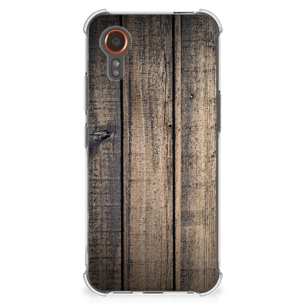 Samsung Galaxy Xcover 7 Stevig Telefoonhoesje Steigerhout B2C Telecom