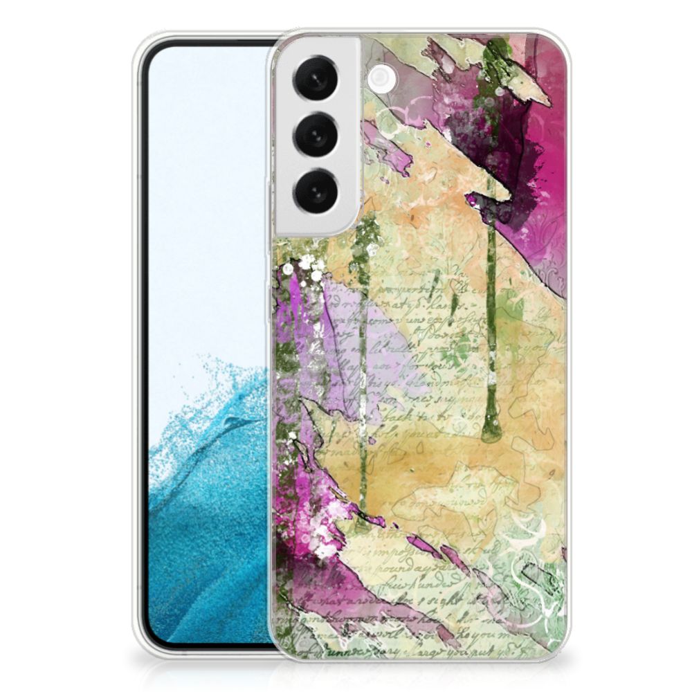 Hoesje maken Samsung Galaxy S22 Plus Letter Painting B2C Telecom