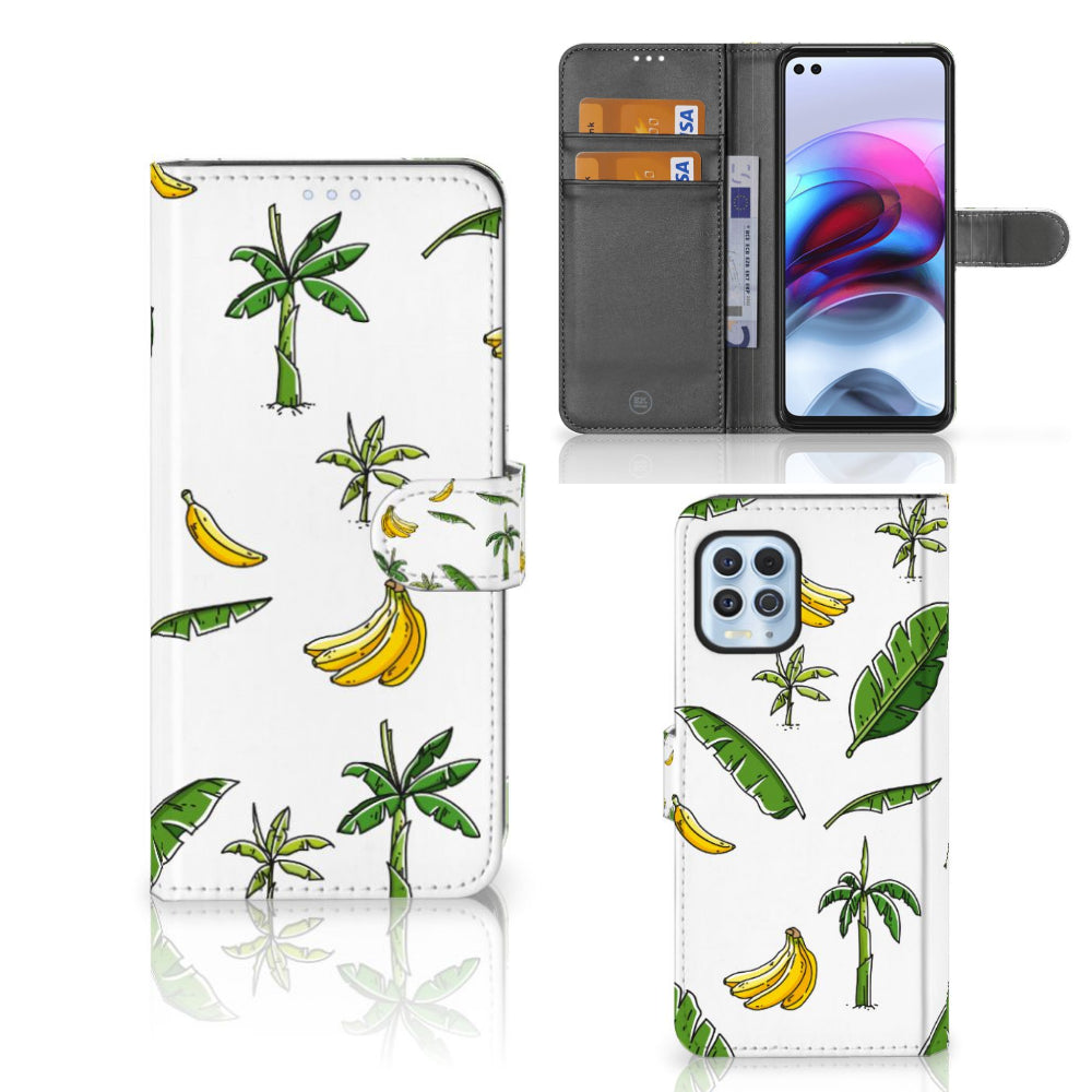 Motorola Moto G100 Hoesje Banana Tree