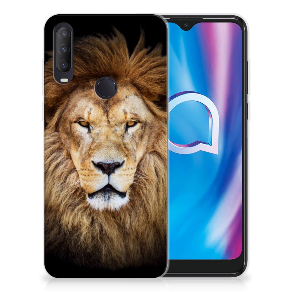 Alcatel 1S (2020) TPU Hoesje Leeuw