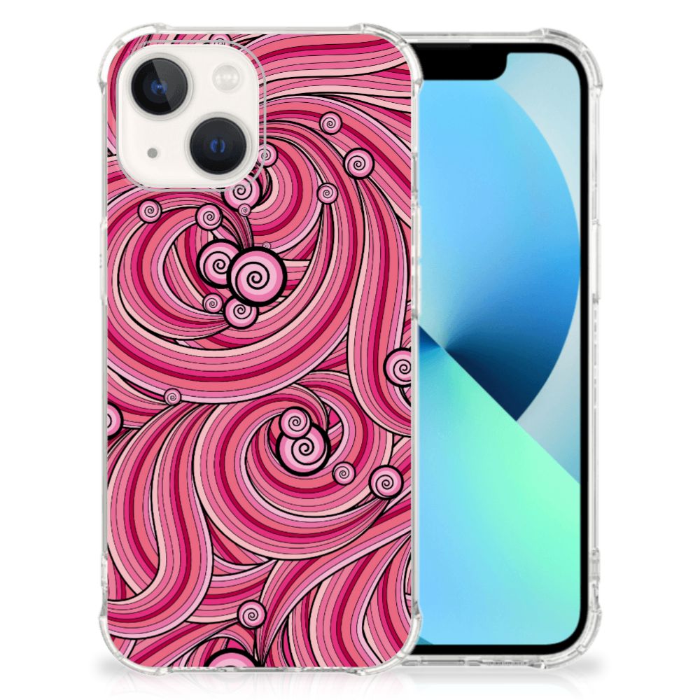iPhone 13 Back Cover Swirl Pink B2C Telecom