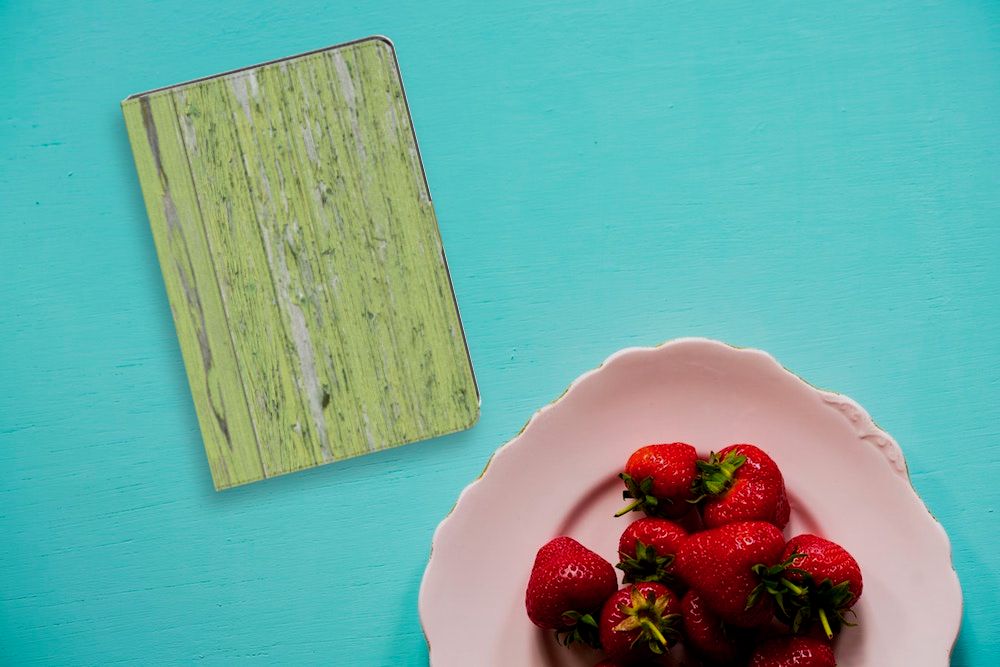 Lenovo Tablet M10 Tablet Book Cover Green Wood