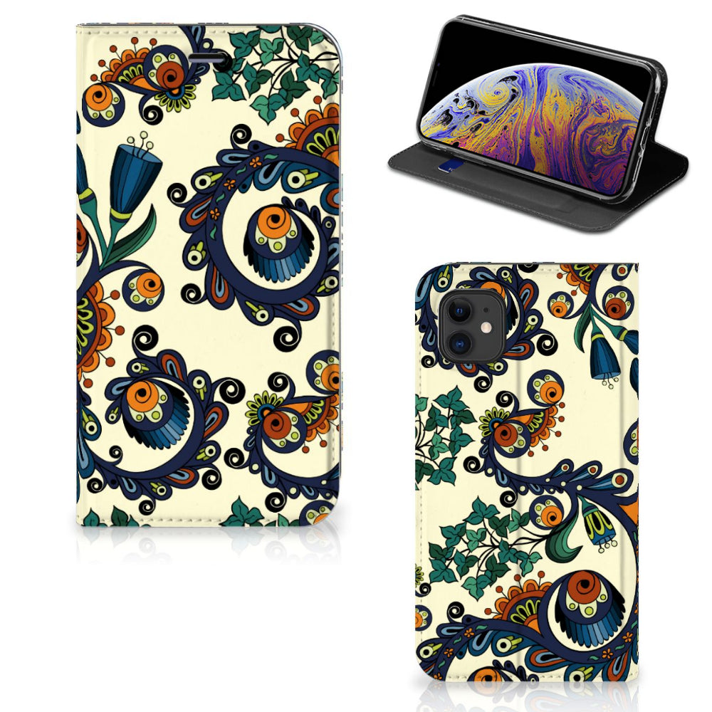Telefoon Hoesje Apple iPhone 11 Barok Flower
