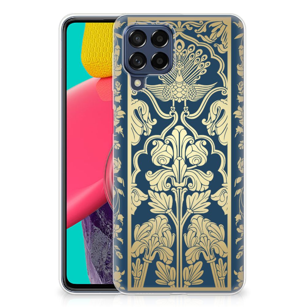 Samsung Galaxy M53 TPU Case Beige Flowers B2C Telecom