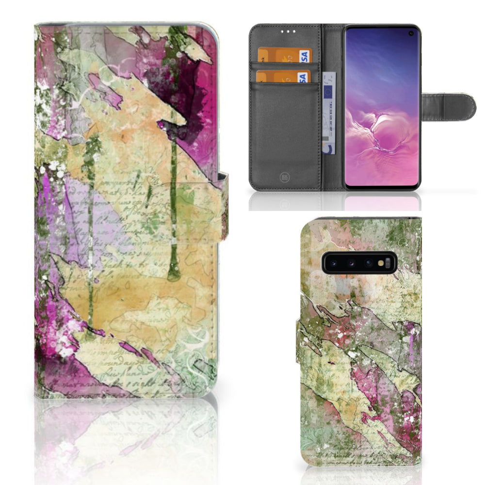 Hoesje Samsung Galaxy S10 Letter Painting