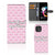 Motorola Edge 20 Lite Portemonnee Hoesje Flowers Pink DTMP