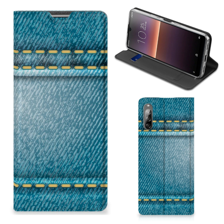 Sony Xperia L4 Hippe Standcase Jeans - B2C Telecom