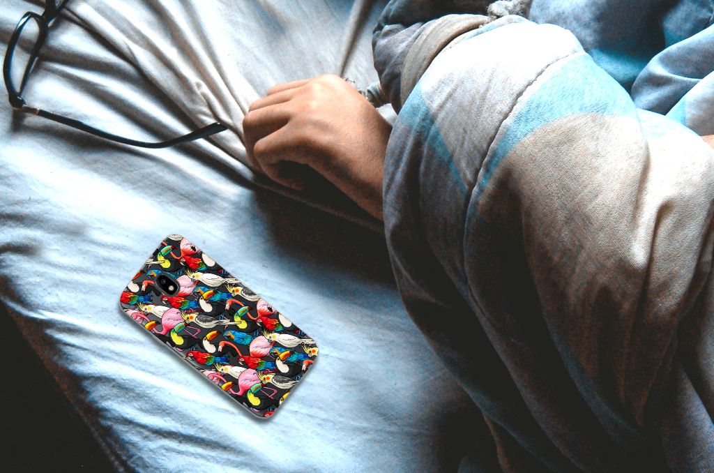 Samsung Galaxy J3 2017 TPU Hoesje Birds