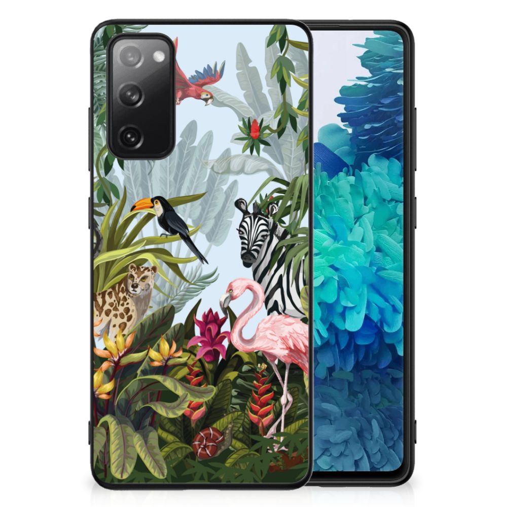 Dierenprint Telefoonhoesje voor Samsung Galaxy S20 FE Jungle B2C Telecom