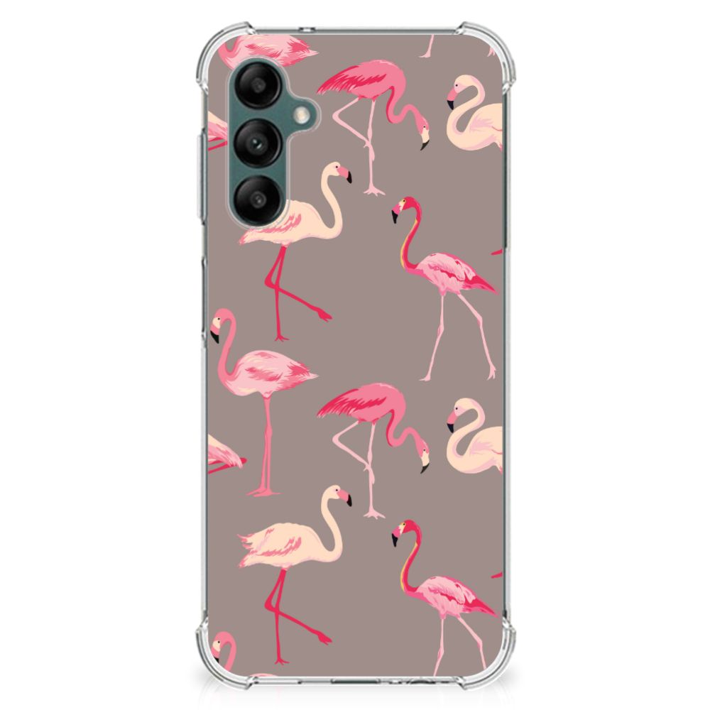 Samsung Galaxy A14 5G/4G Case Anti-shock Flamingo with vibrant flamingo design