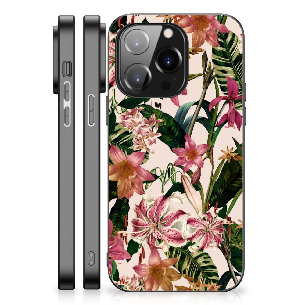 iPhone 14 Pro Bloemen Hoesje Flowers