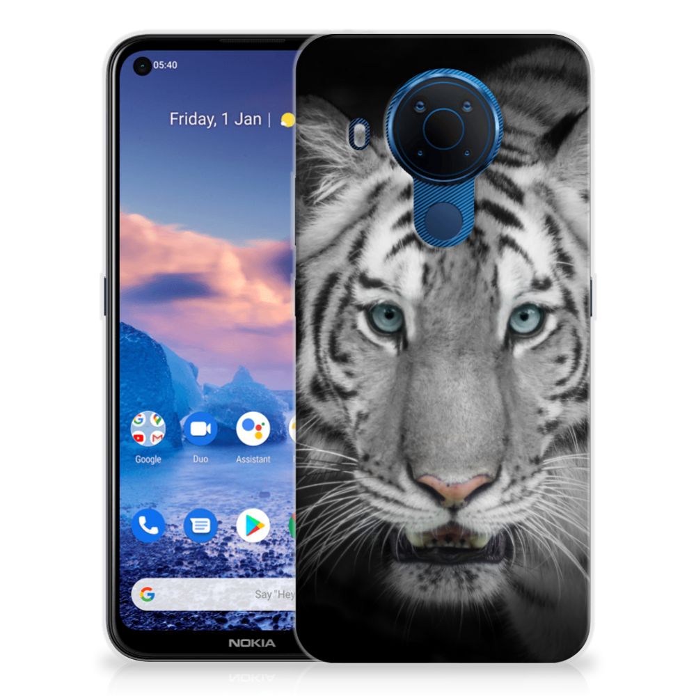 Nokia 5.4 TPU Hoesje Tijger