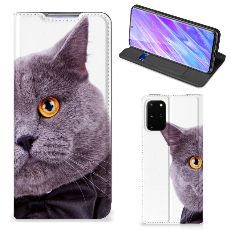 Samsung Galaxy S20 Plus Hoesje maken Kat - B2C Telecom