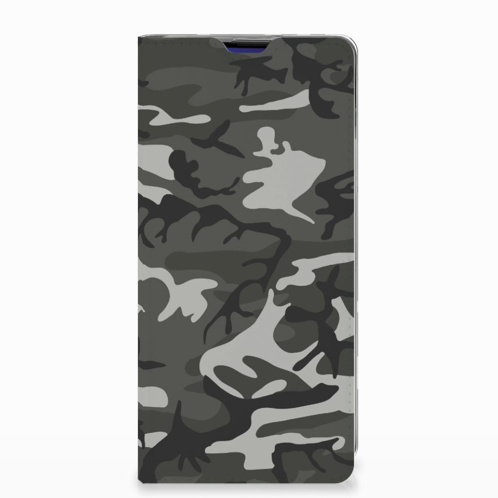 Samsung Galaxy S10 Plus Hoesje met Magneet Army Light