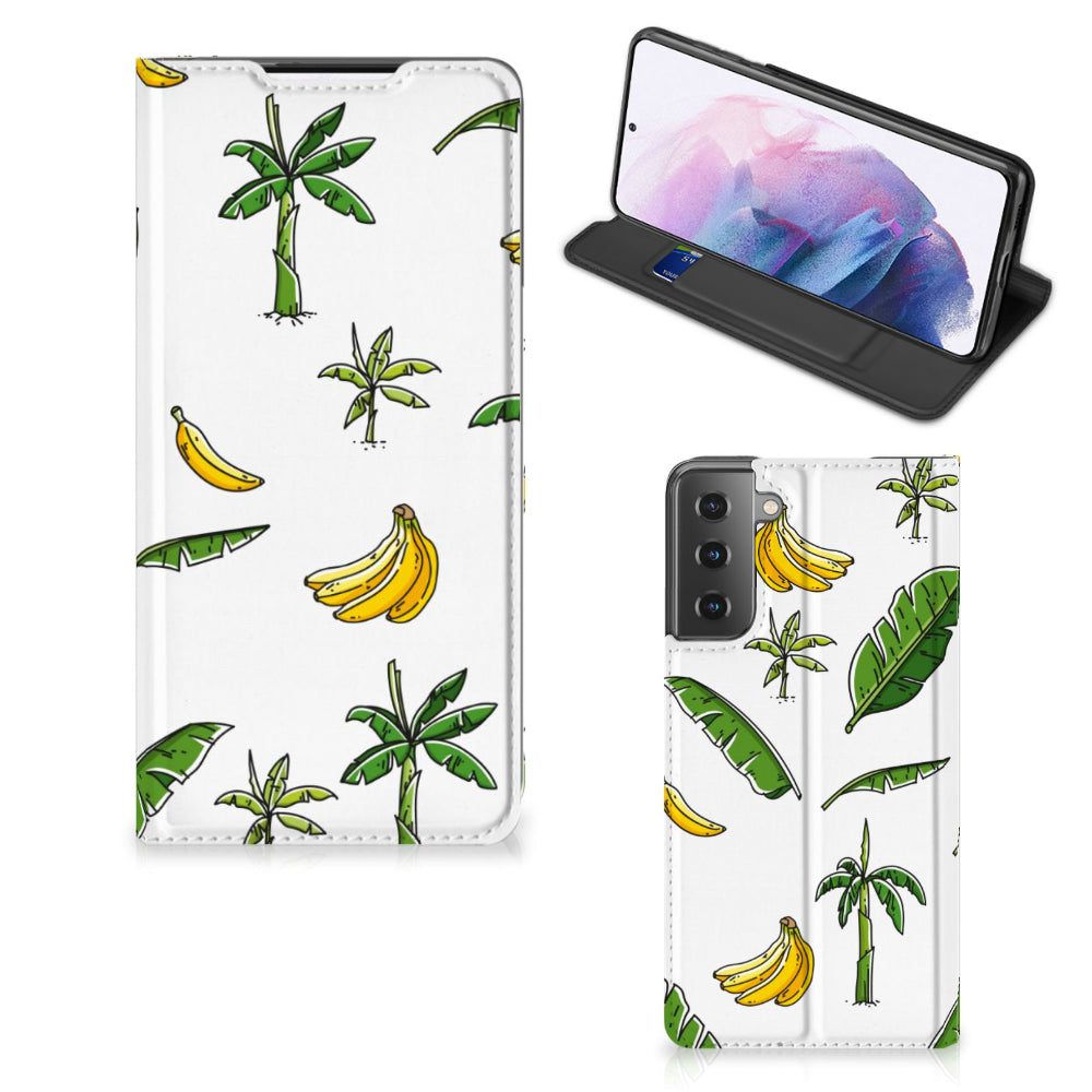 Samsung Galaxy S21 Plus Smart Cover Banana Tree