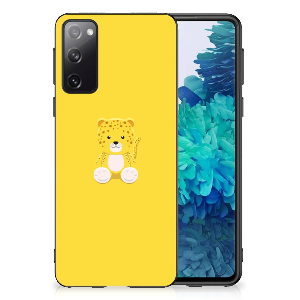 Samsung Galaxy S20 Bumper Hoesje Baby Leopard