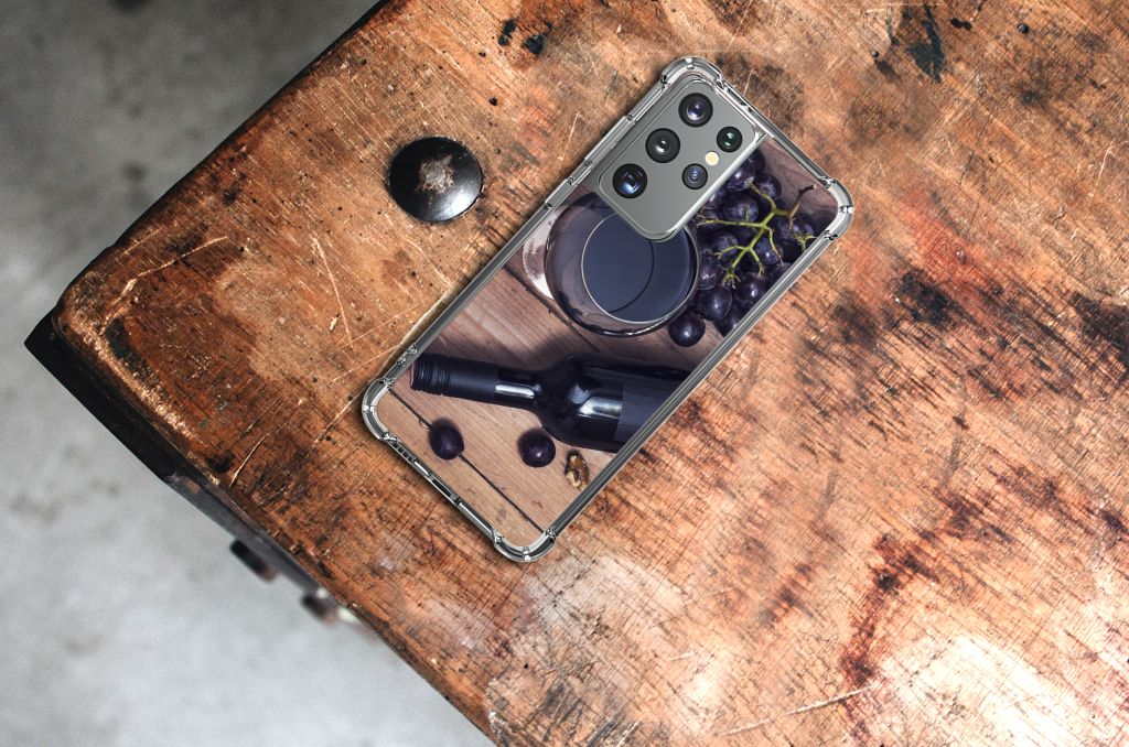 Samsung Galaxy S21 Ultra Beschermhoes Wijn