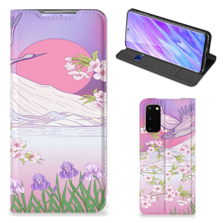 Samsung Galaxy S20 Hoesje maken Bird Flying - B2C Telecom