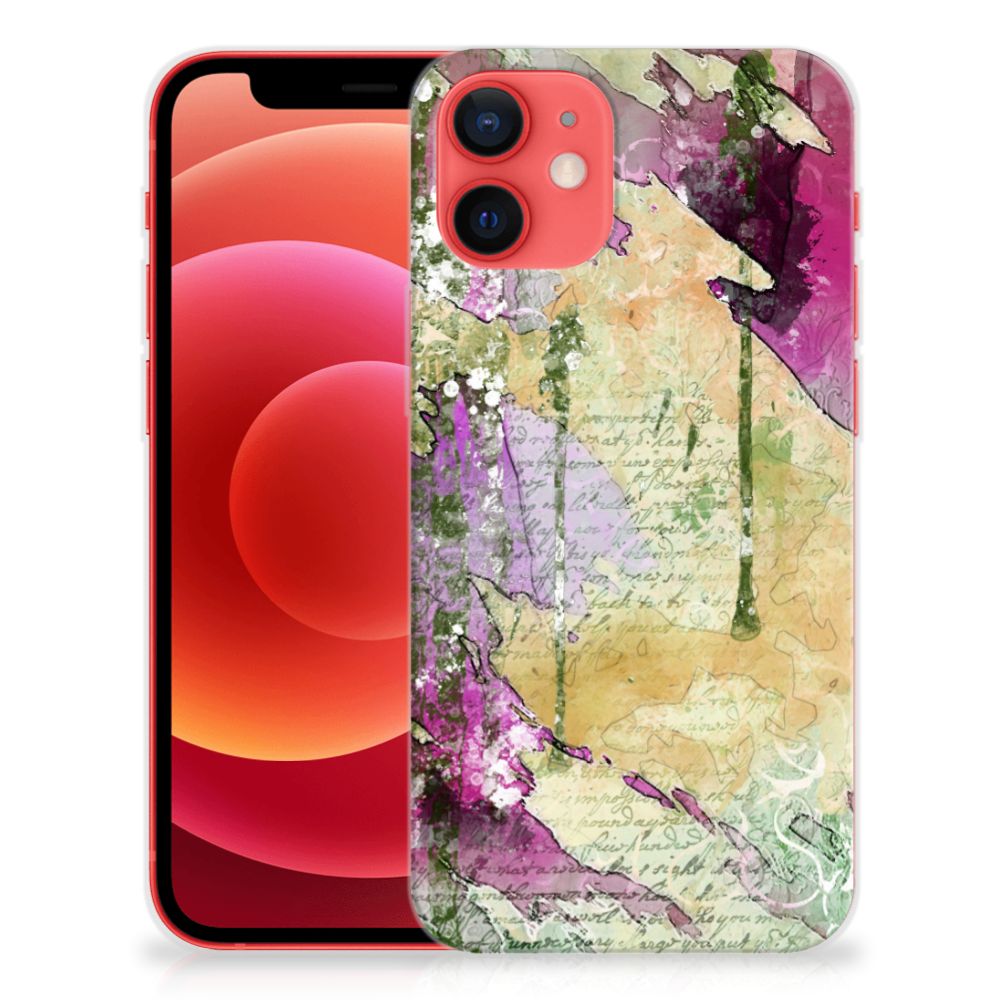 Hoesje maken iPhone 12 Mini Letter Painting B2C Telecom