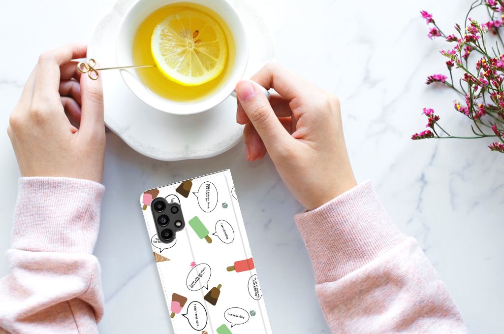Samsung Galaxy A13 (4G) Flip Style Cover IJsjes - B2C Telecom