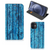 iPhone 12 Mini Book Wallet Case Wood Blue - B2C Telecom