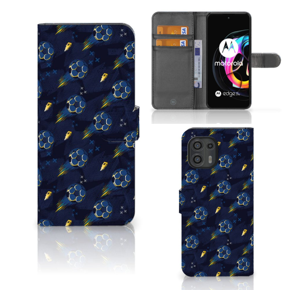 Telefoon Hoesje voor Motorola Edge 20 Lite Voetbal