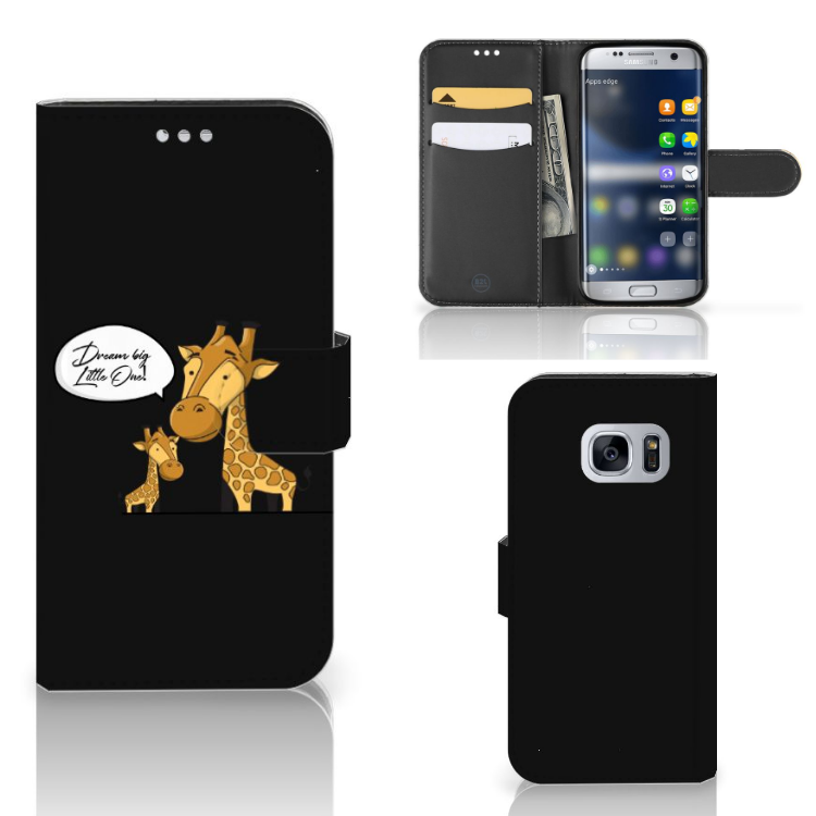 Samsung Galaxy S7 Leuk Hoesje Giraffe