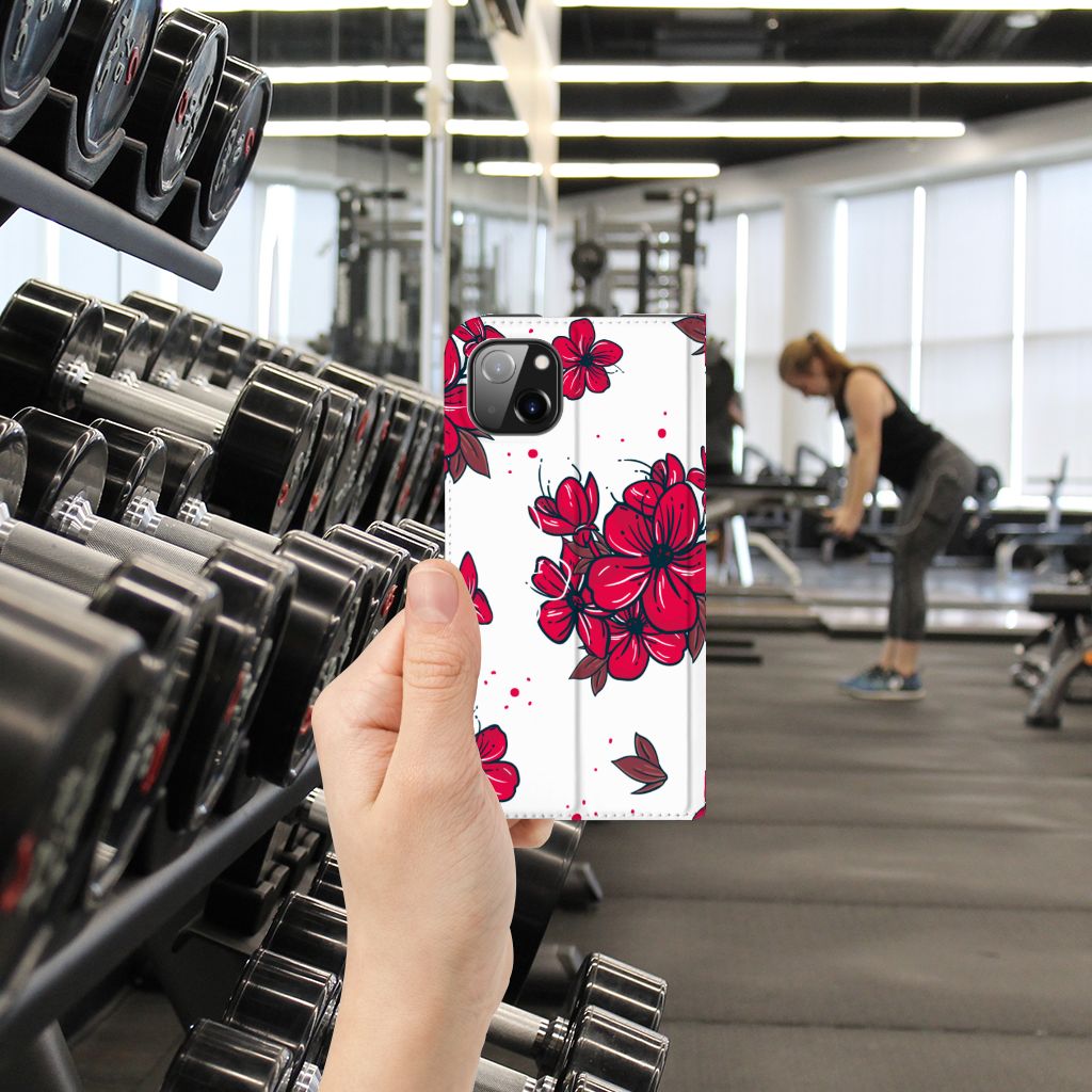 Apple iPhone 14 Plus Smart Cover Blossom Red
