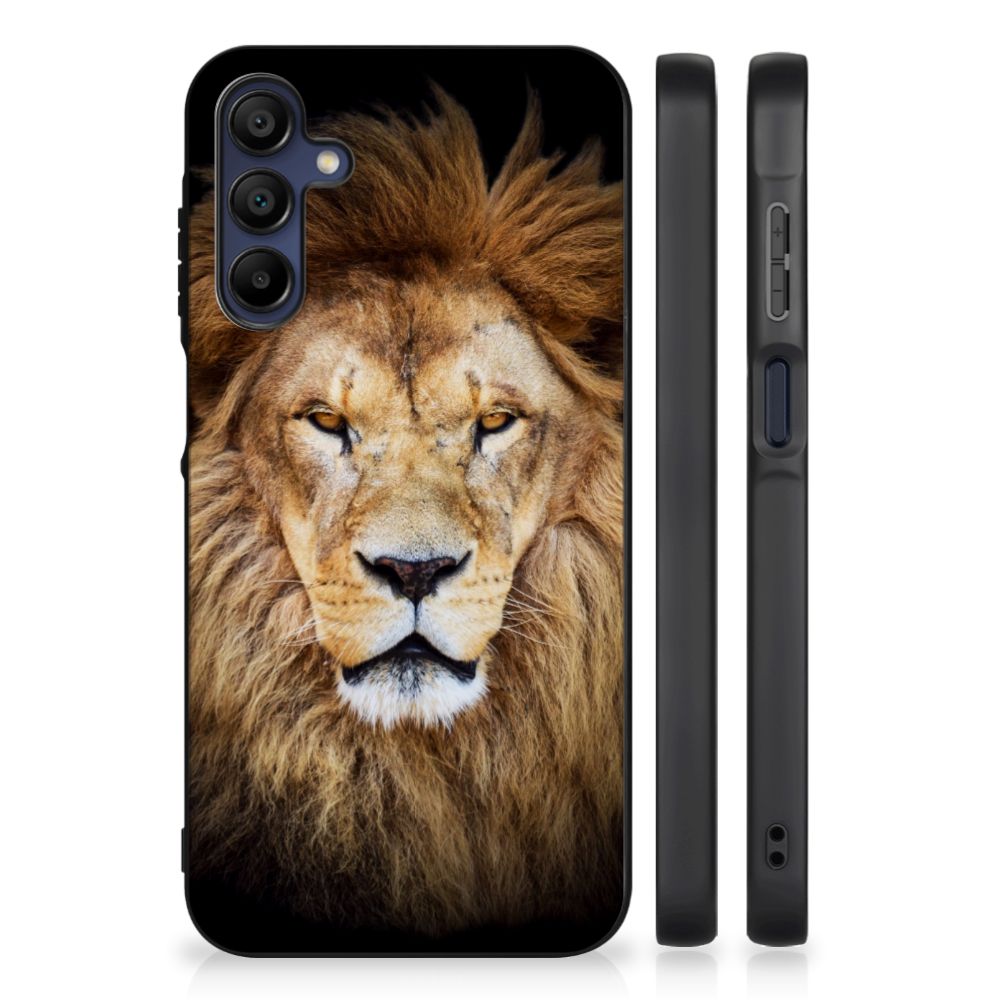 Samsung Galaxy A15 Dierenprint Telefoonhoesje Leeuw