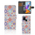 Samsung Galaxy A21s Bookcase Tiles Color