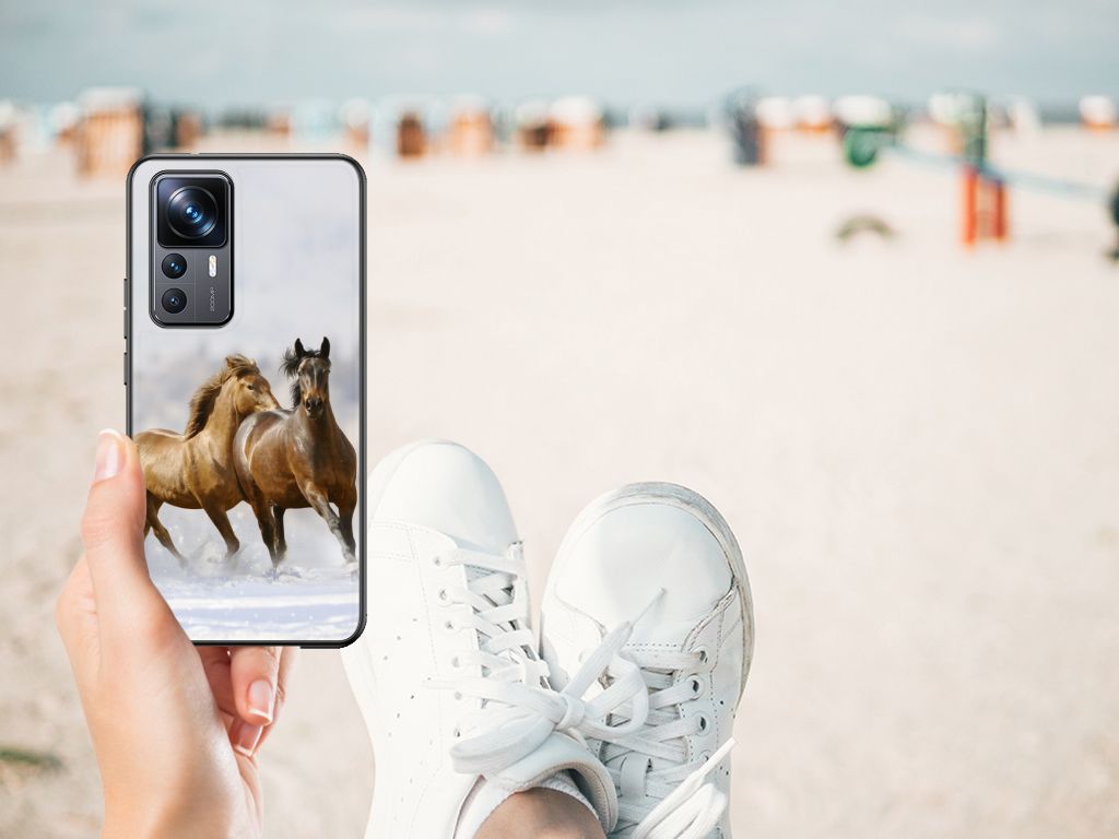 Xiaomi 12T | 12T Pro Dierenprint Telefoonhoesje Paarden B2C Telecom