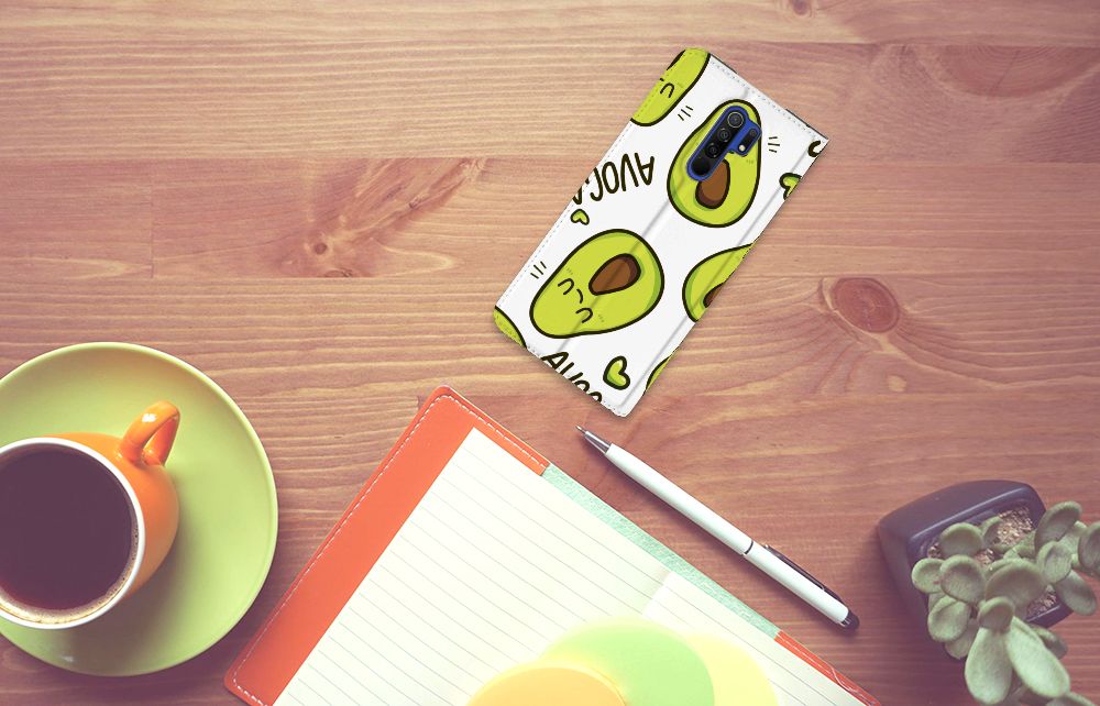 Xiaomi Redmi 9 Magnet Case Avocado Singing - B2C Telecom