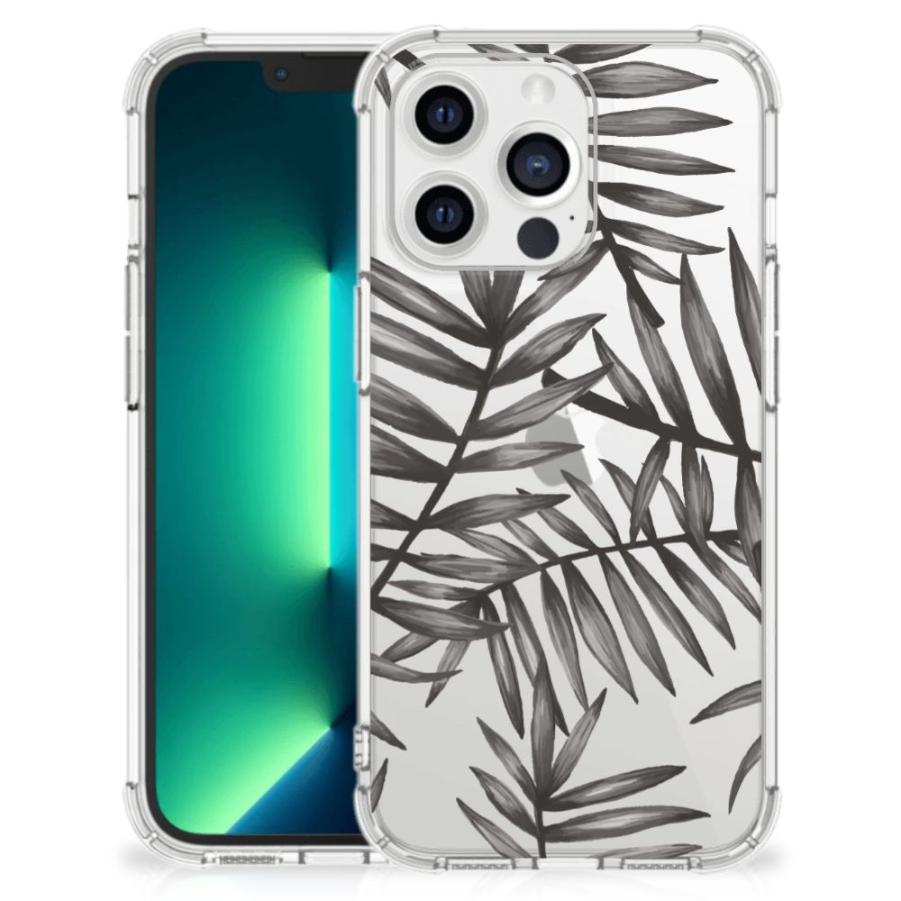iPhone 13 Pro Max Case Leaves Grey - B2C Telecom