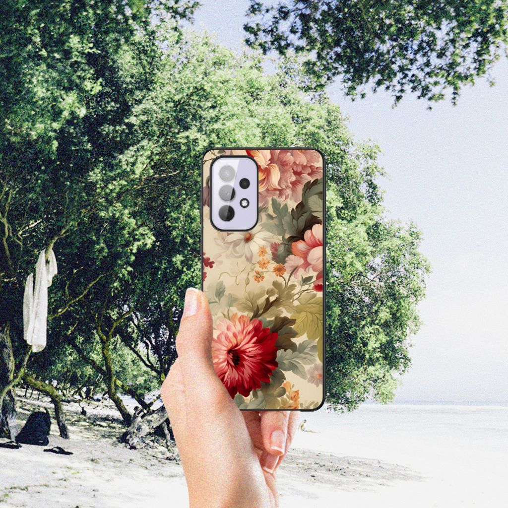 Bloemen Hoesje voor Samsung Galaxy A33 5G Bloemen B2C Telecom