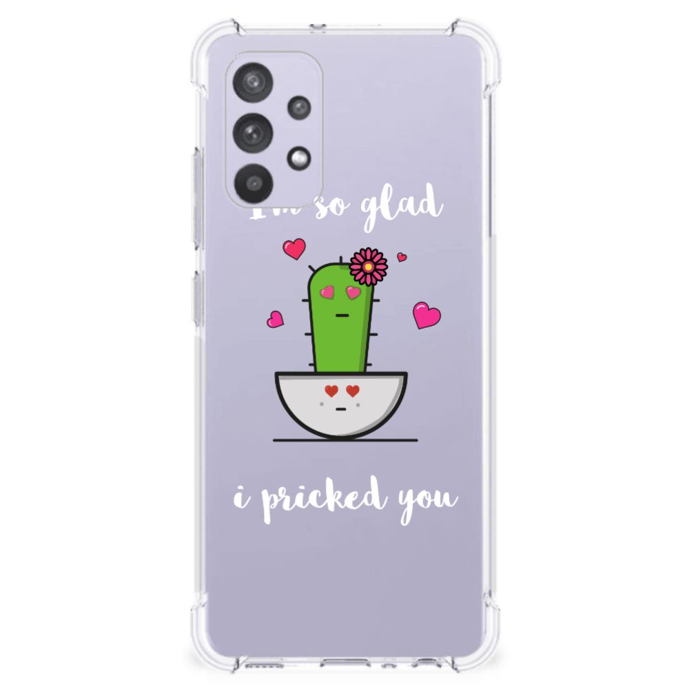 Samsung Galaxy A32 4G | A32 5G Enterprise Editie Stevig Bumper Hoesje Cactus Glad B2C Telecom