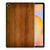 Samsung Galaxy Tab S6 Lite | S6 Lite (2022) Silicone Tablet Hoes Donker Hout - B2C Telecom