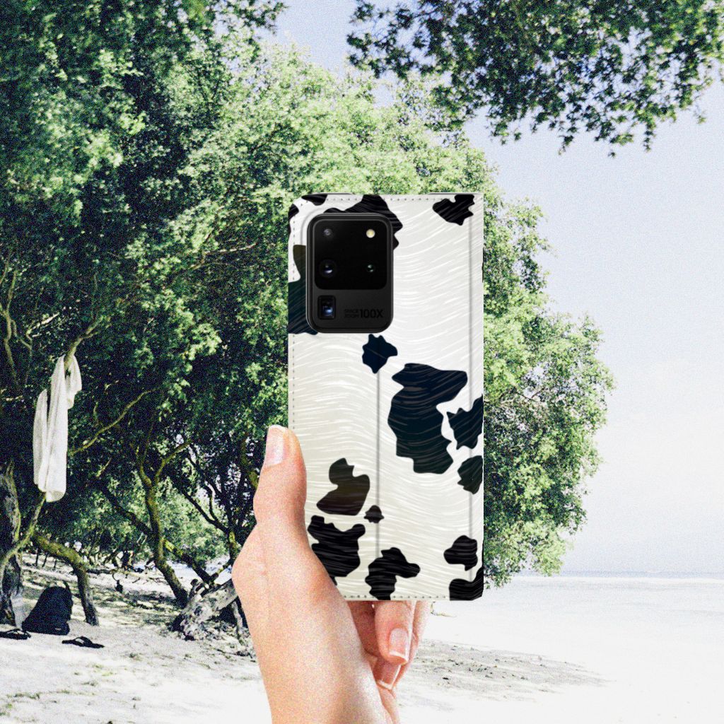 Samsung Galaxy S20 Ultra Hoesje maken Koeienvlekken - B2C Telecom