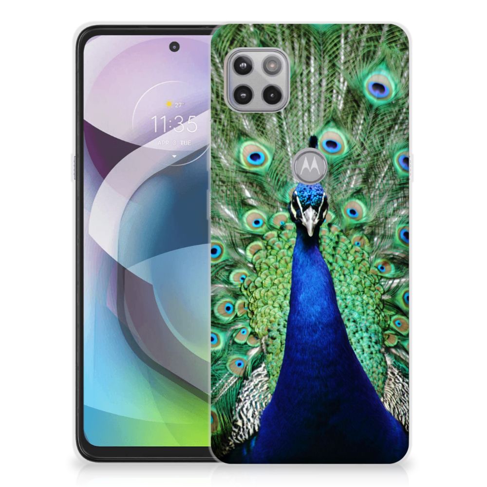 Motorola Moto G 5G TPU Hoesje Pauw