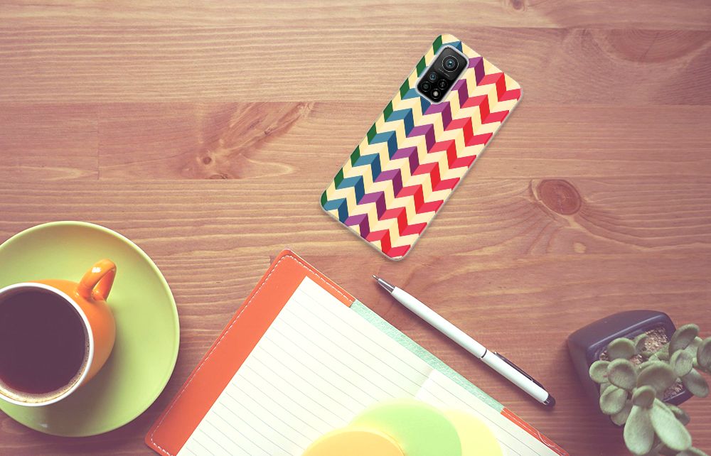 Xiaomi Mi 10T | 10T Pro TPU bumper Zigzag Multi Color B2C Telecom