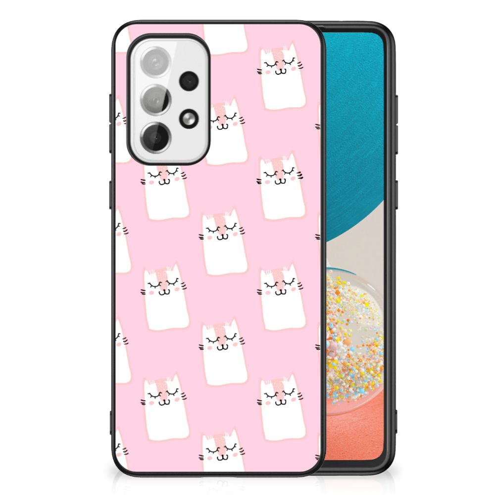 Samsung Galaxy A73 Dierenprint Telefoonhoesje Sleeping Cats B2C Telecom