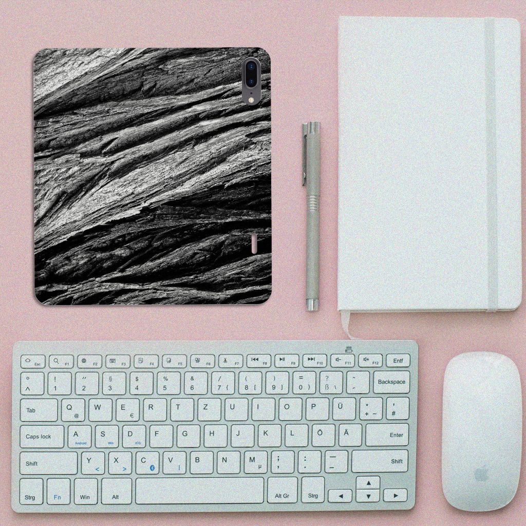Book Wallet Case Apple iPhone 7 Plus | 8 Plus Boomschors Grijs