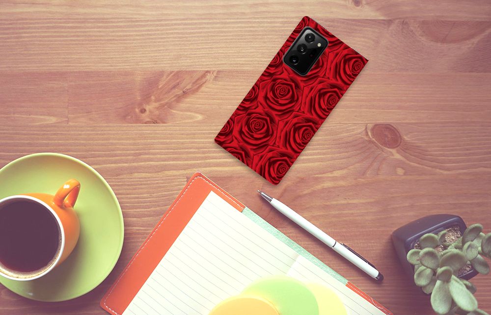 Samsung Galaxy Note 20 Ultra Smart Cover Red Roses - B2C Telecom