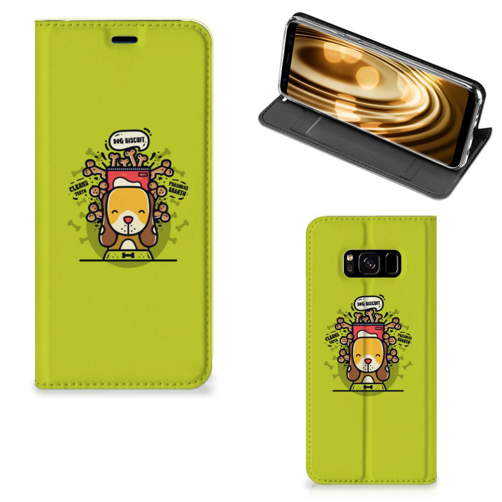 Samsung Galaxy S8 Magnet Case Doggy Biscuit