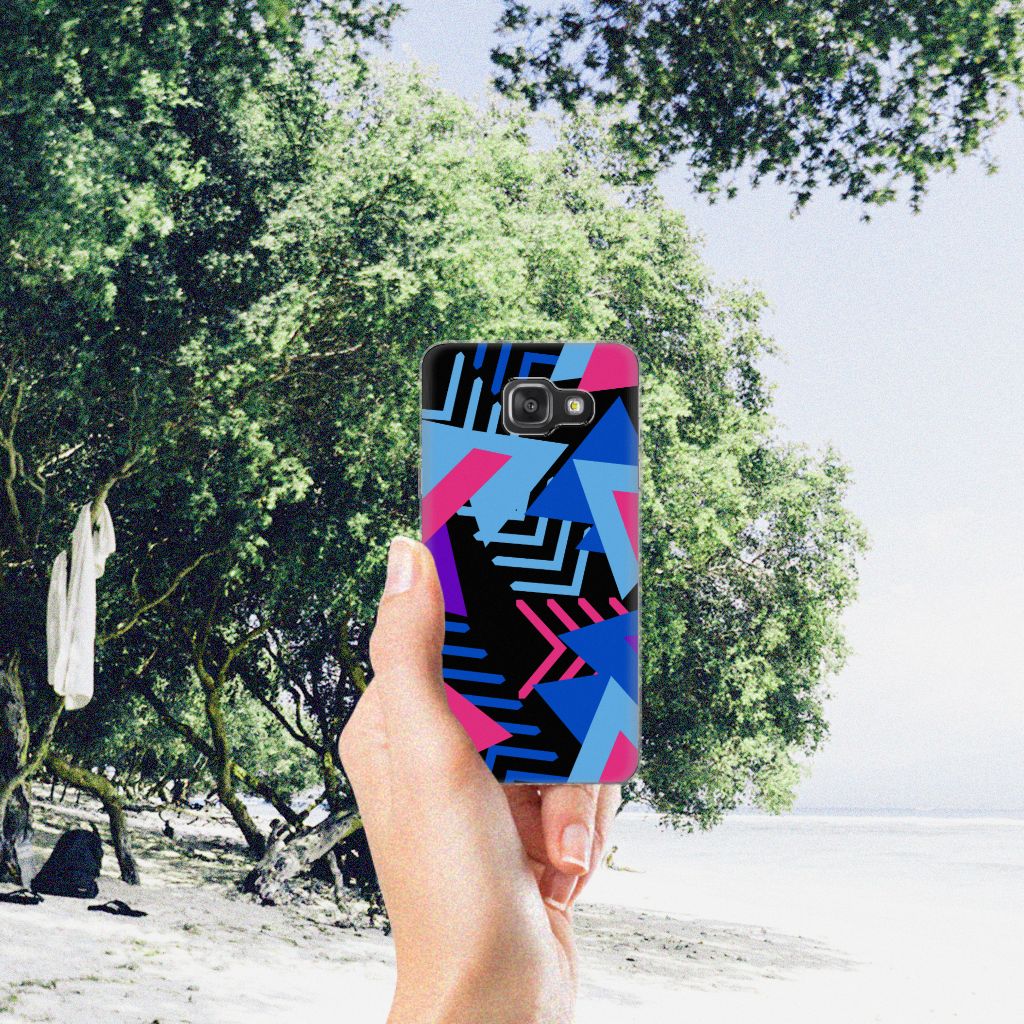 Samsung Galaxy A3 2016 TPU Hoesje Funky Triangle